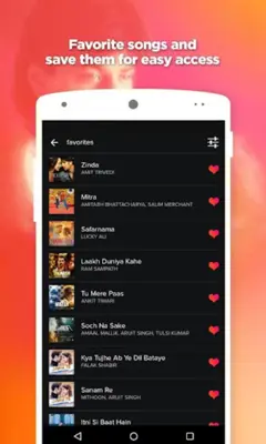 Love Songs Hindi android App screenshot 1